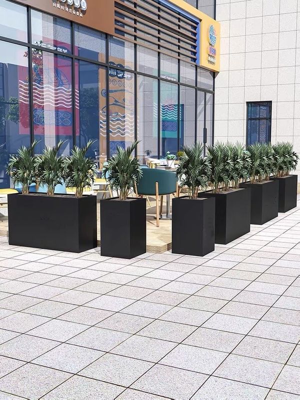 Custom Size unique Stainless Steel Flowerpot High Rust Resistance